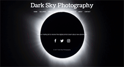 Desktop Screenshot of darkskyphotography.com